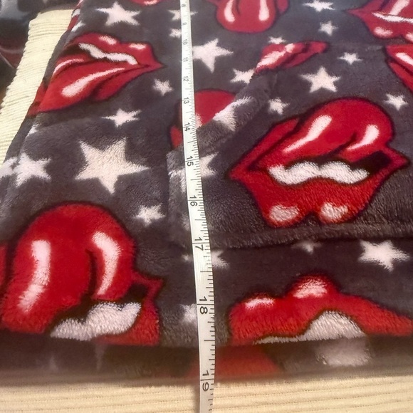 The Rolling Stones Kids Hoodie - Red and Gray - Picture 4 of 7